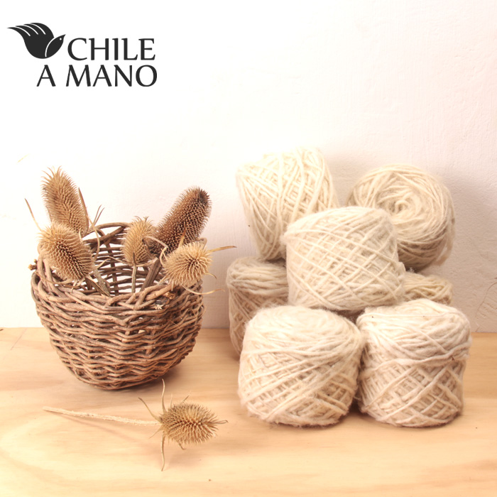 Manta de lana de oveja - Artesanías de Chile